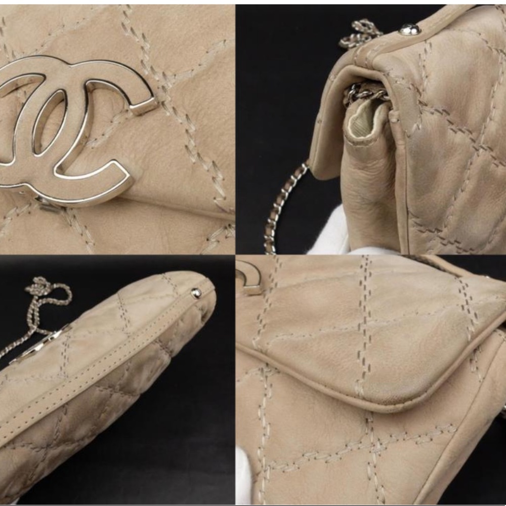 Chanel Quilted Nubuck cc Mini Flap - Picture 2 of 7